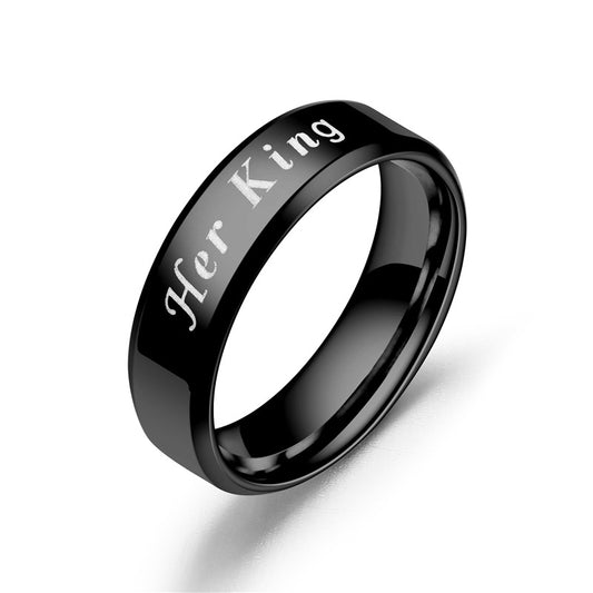 Stainless Steel Jewelry Couple Ring