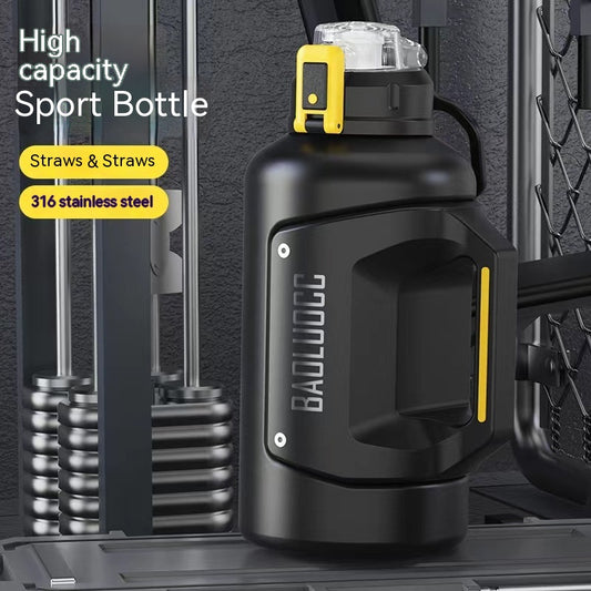 Portable Large Capacity Stainless Steel Insulated Sports Kettle